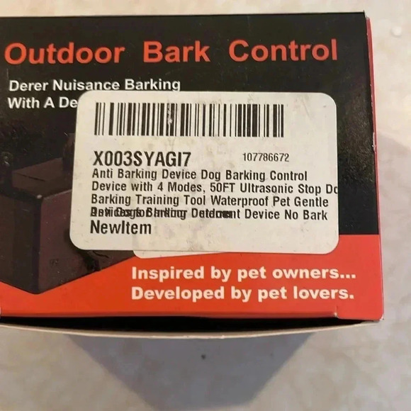 Anti Barking Device with 4 modes, New in box - Picture 2 of 6